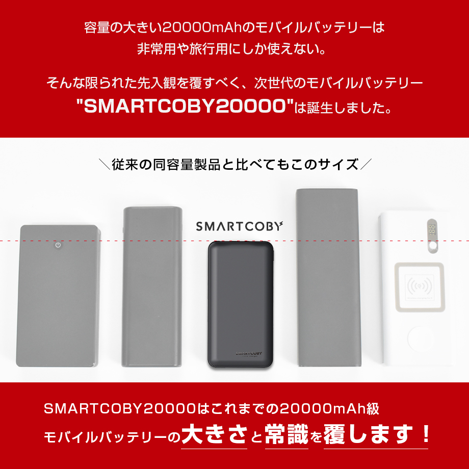 SMARTCOBY20000-PD18W | 株式会社CIO（シーアイオー）公式HP 充電器 