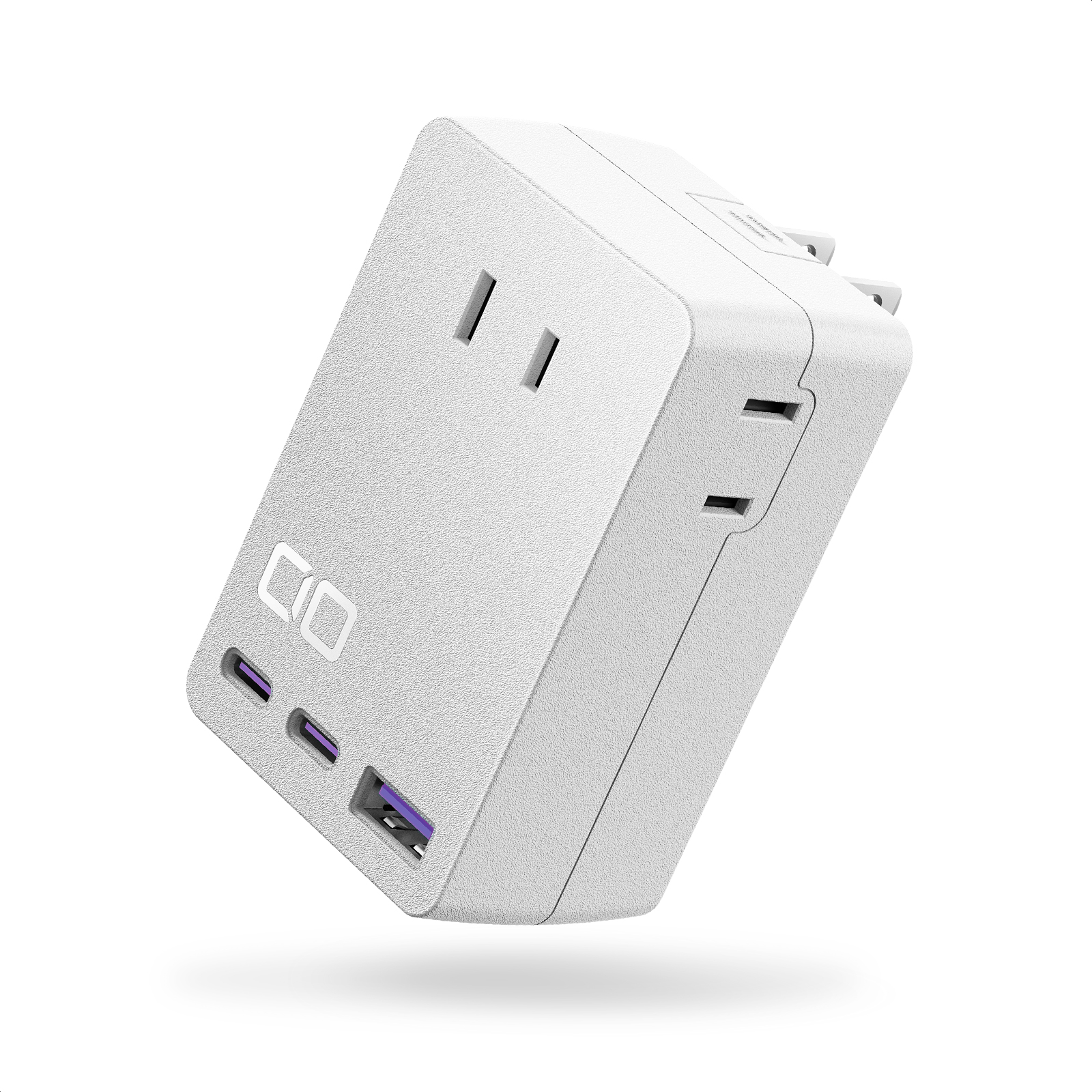 CIO Polaris Cube 電源タップ USBタイプA・C ホワイト